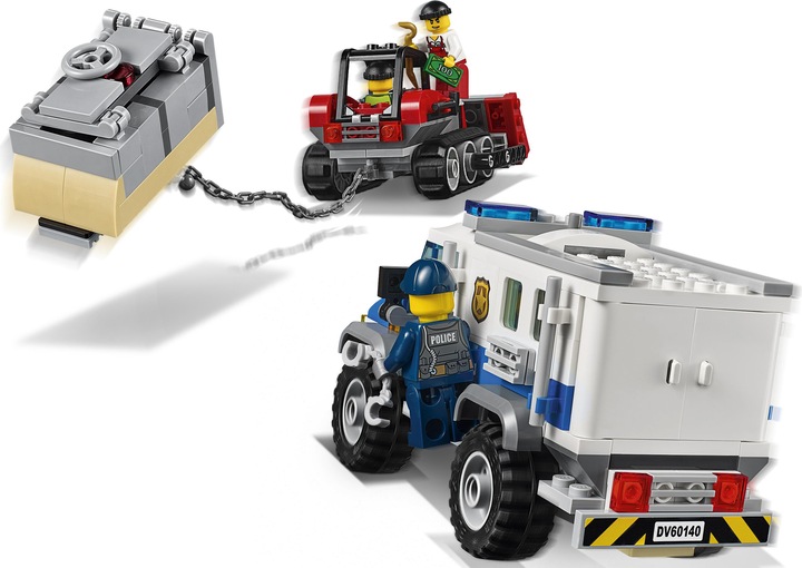 Actual product image LEGO City bank robbery (60140, LEGO City)