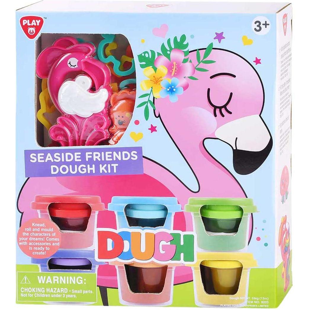 PlayGo Küstentiere Ton-Set - 6 Tontöpfe (65836836)