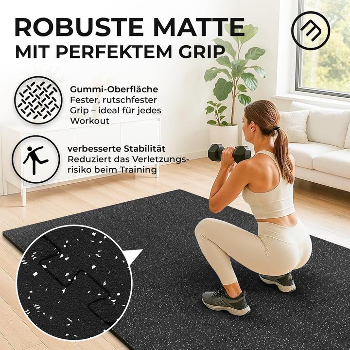 Actual product image BeMaxx Bodenschutzmatten Set (1 cm)