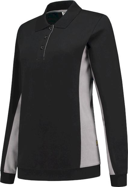 Actual product image Tricorp 302002BlackRedL Polosweater Bicolor Dames (L)