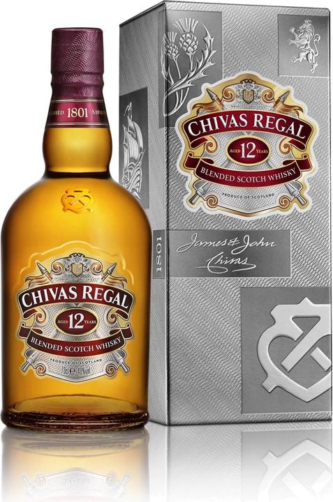 Actual product image Chivas Regal 12 Years (Scotch whisky, Blended Whisky, 1 x 70 cl)