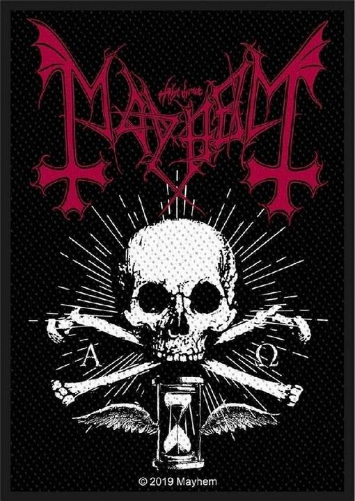 Produktbild Mayhem Patch Alpha Omega Daemon gewebter Stoff