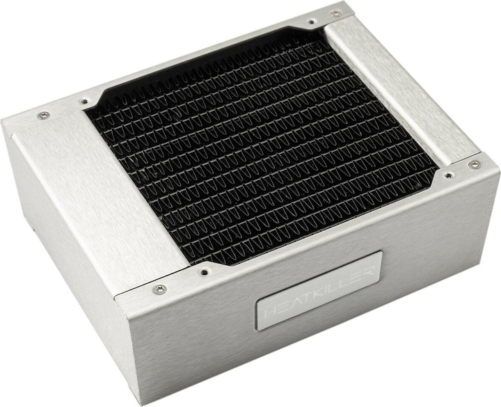 Watercool Heatkiller RAD, 120 mm, L - Edelstahl (120 mm)