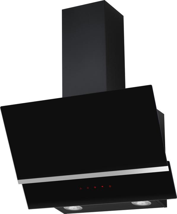 Amica KHF 664 611 S sw Wandesse Stripe A++ 60cm 3Stufen 1 Alu-Fettfilter