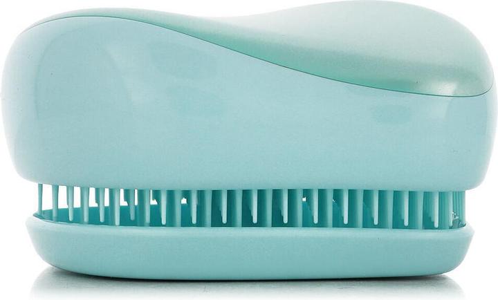 Actual product image Tangle Teezer Compact Styler Hairbrush Teal Matte Chrome