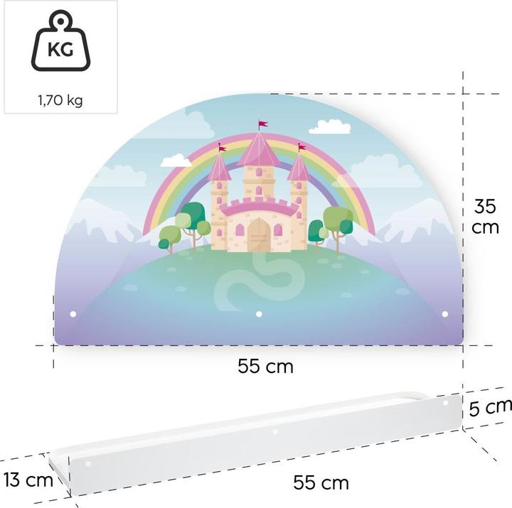 Produktbild Hama Regal für Hörspielbox und Hörspielfiguren