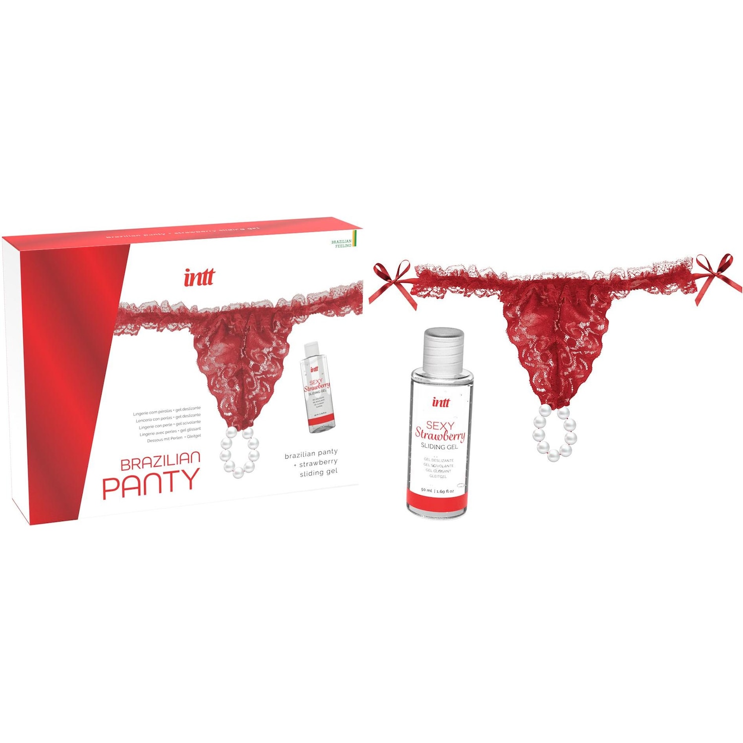 Intt Brazilian Panty - Red (50 ml, Intimspray) (BP0002)
