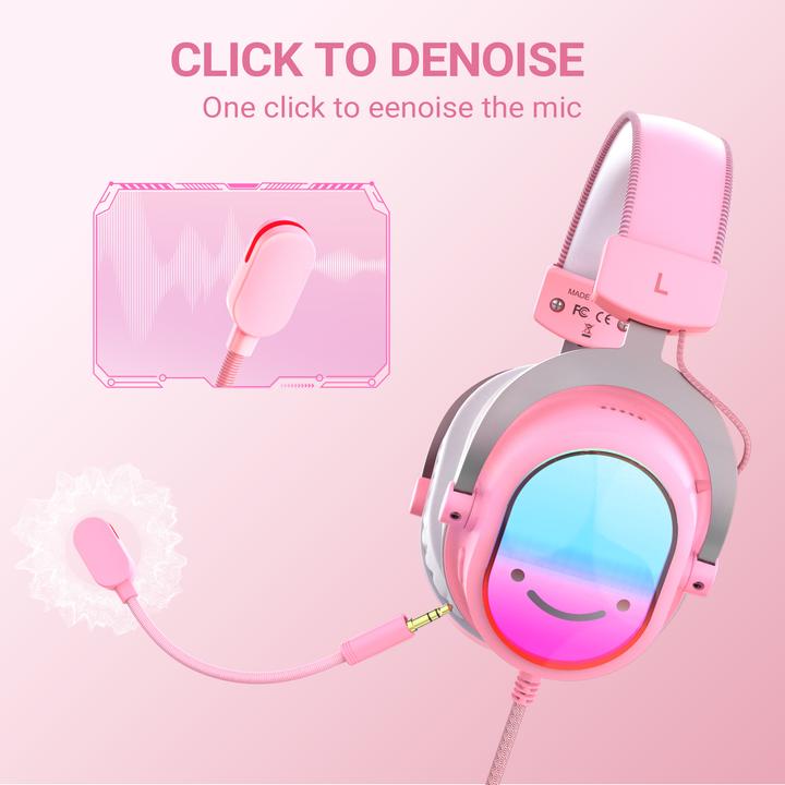 Actual product image Fifine H16P Gaming-Headset USB kabelgebunden mit LED (Cable)