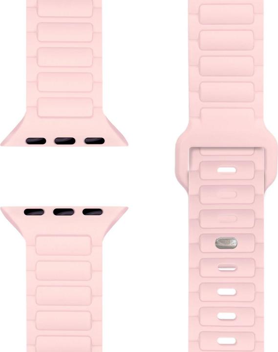 Nalia Pulse Silikon-Armband für Apple Watch, Sportarmband - Weich, Flexibel & Atmungsaktiv (38 mm, 40 mm, 41 mm, 42 mm, Silikon)