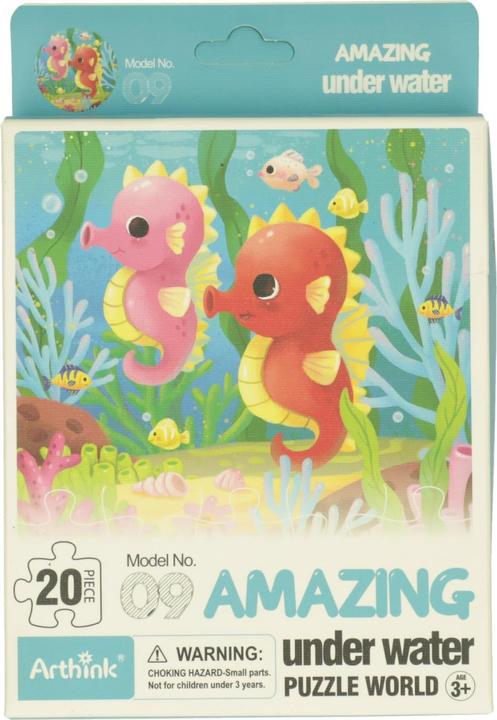 Immagine prodotto Mini puzzle mondo sommerso, 20 pezzi (20 pezzi)