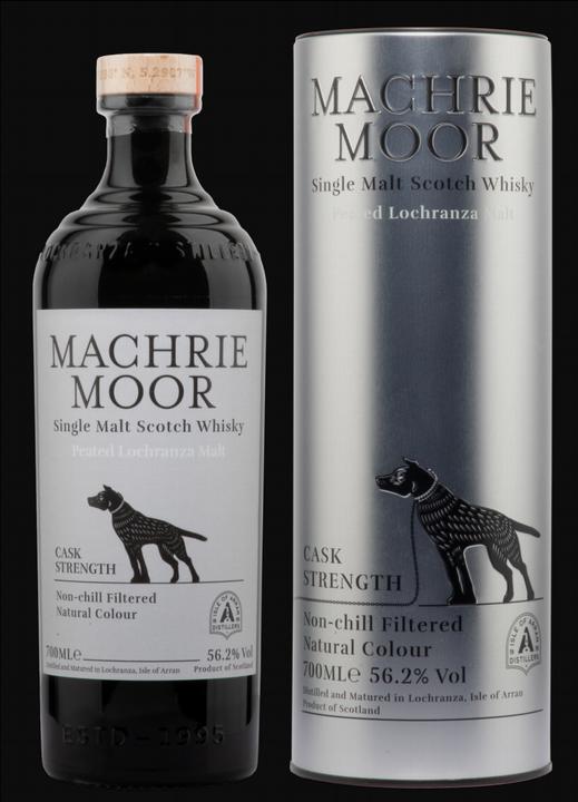 Actual product image Arran Distillery Machrie Moor Cask Strength Batch 4 (1 x 70 cl, Single Malt) (Single Malt, Scotch whisky, 1 x 70 cl)