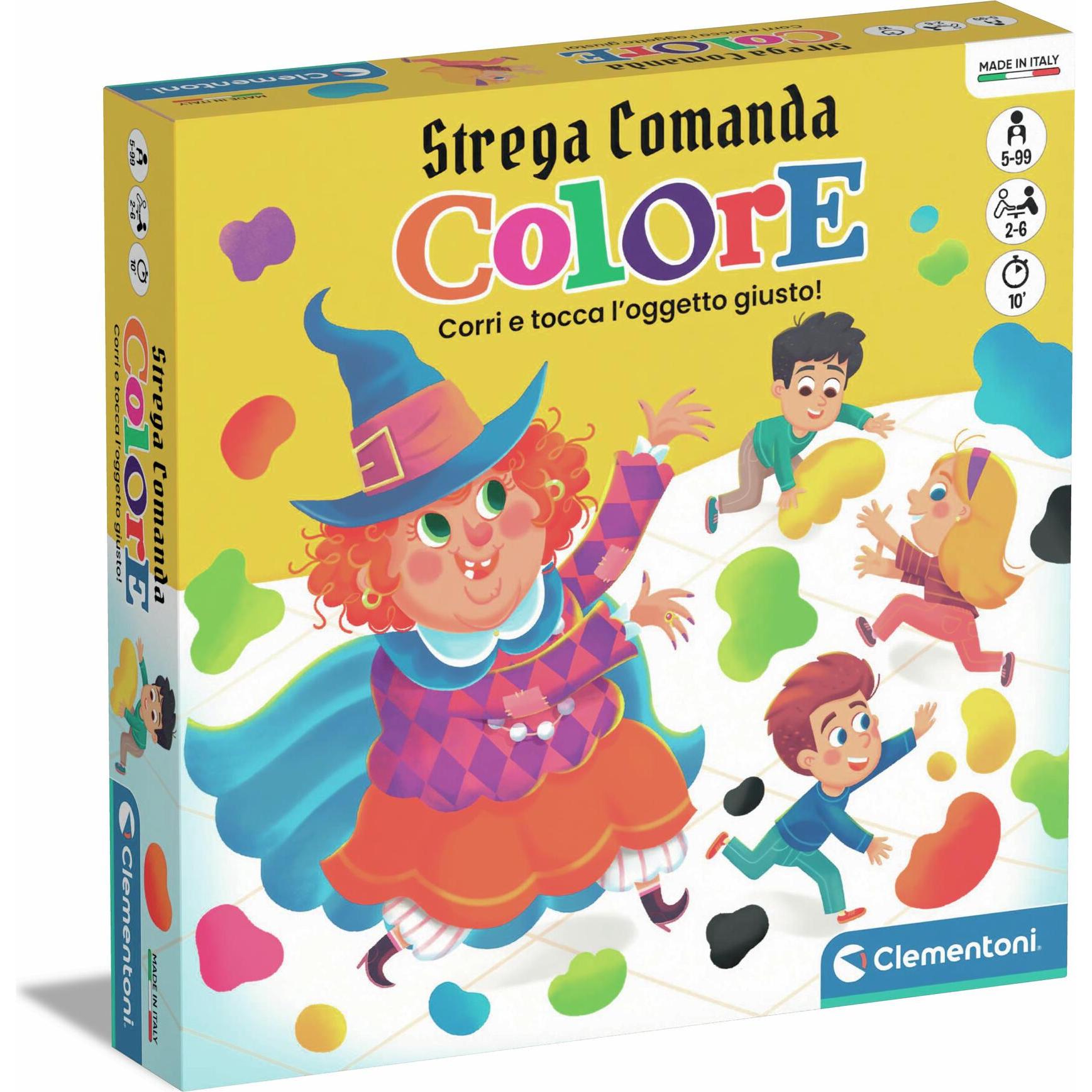 Clementoni Hexe befiehlt Farbe (Italienisch)