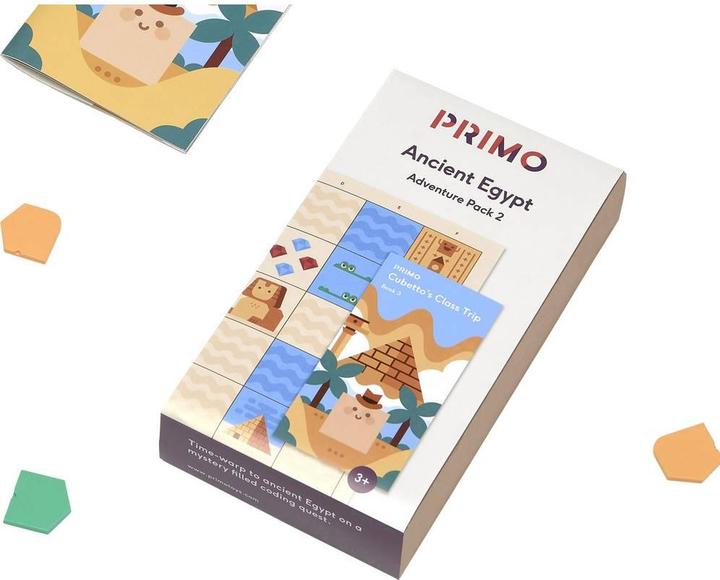 Primotoys Paquet aventure Cubetto Egypte (éléments structurels)