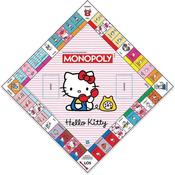 Produktbild Winning Moves Monopoly Hello Kitty (Deutsch, 2 - 6 Spieler)