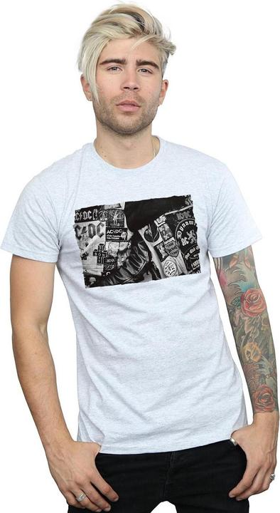 Produktbild AC/DC Badges And Posters Collection TShirt (3XL)