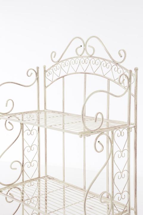 Actual product image CLP Antje freestanding shelf, antique cream (61 x 33 x 153 cm)