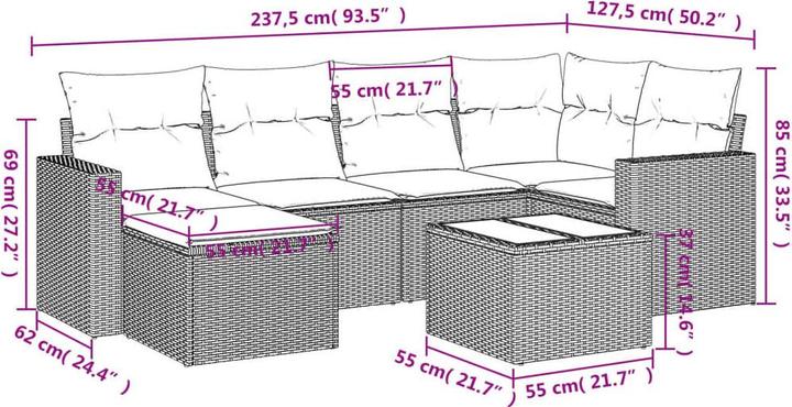 Produktbild vidaXL Coline
