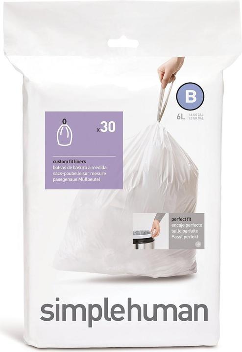 Actual product image Simplehuman Garbage bag (30 x, 6 l)