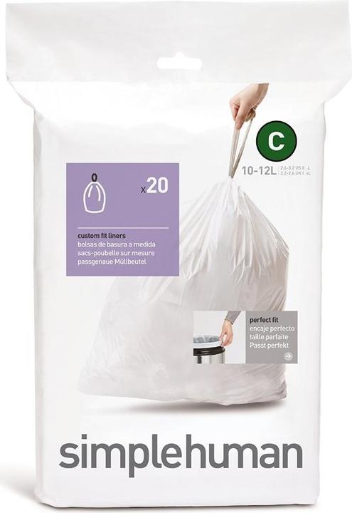 Actual product image Simplehuman Garbage bag (20 x, 12 l)