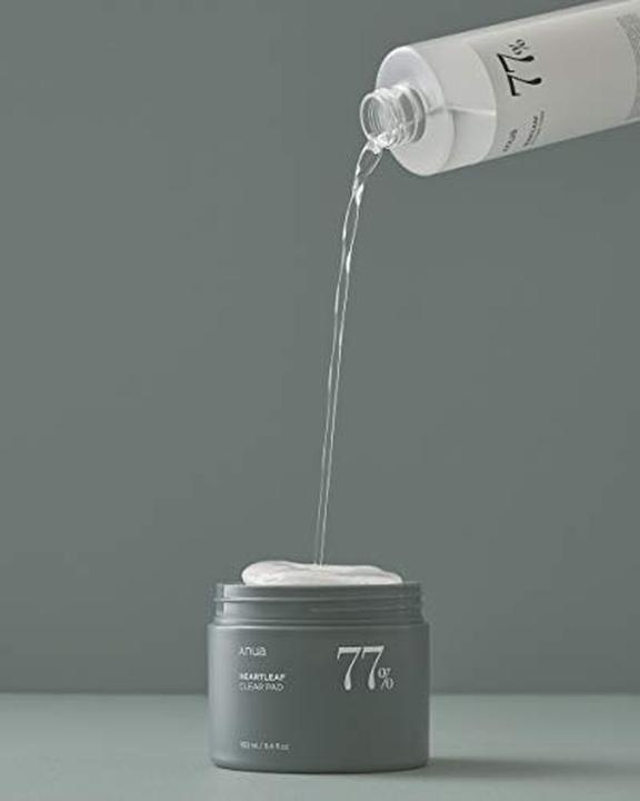 Immagine prodotto Anua - Tampone trasparente Heartleaf 77% (Scrub detergente, 160 ml)