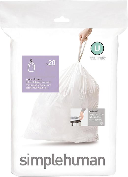 Actual product image Simplehuman Garbage bag (20 x, 55 l)