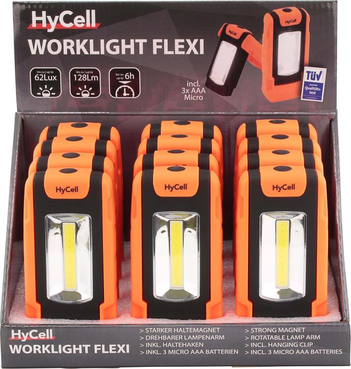 Produktbild HyCell COB LED Worklight Flexi (128 lm)