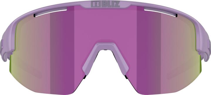 Actual product image Bliz Matrix Small - Sonnenbrille (matt violet-pink, TLD black gradient, Grey Purple Mirror, Lilac)