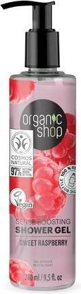 Actual product image Organic Shop Sense Boosting Shower Gel Sweet Raspberry 280ml (280 ml)
