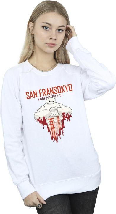 Produktbild Disney Big Hero 6 Baymax San Fransokyo Heart Sweatshirt (M)