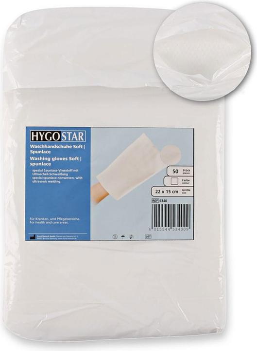 Produktbild Hygostar Waschhandschuhe "Soft"