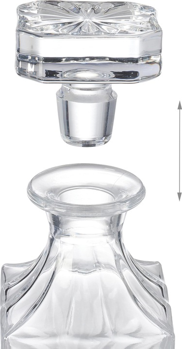 Actual product image Relaxdays 5-piece whisky set (8 dl, 1 x, Whisky glass)