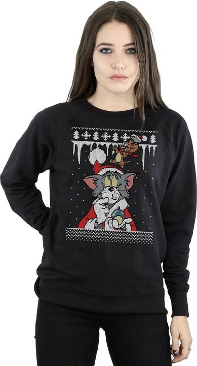 Immagine prodotto Tom & Jerry Christmas Fair Isle Felpa Donna (S)
