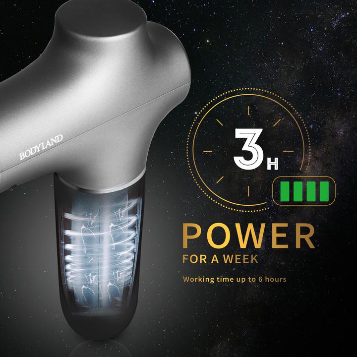 Image du produit Bodyland mini pistolet de massage (180 min)