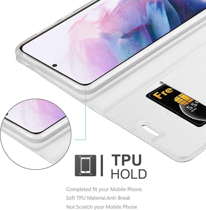Actual product image Cadorabo Book Classy Style Cover (Samsung Galaxy S21+)