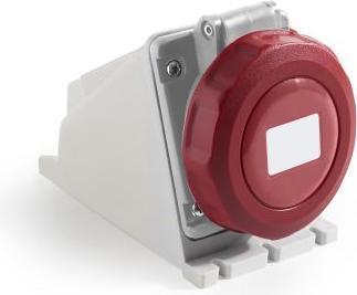 Actual product image RS PRO IP67 Red Wall Mount 3P + N + E Industrial P (16 A)