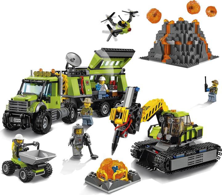 Produktbild LEGO City Vulkan-Forschungstruck (60121, LEGO City)