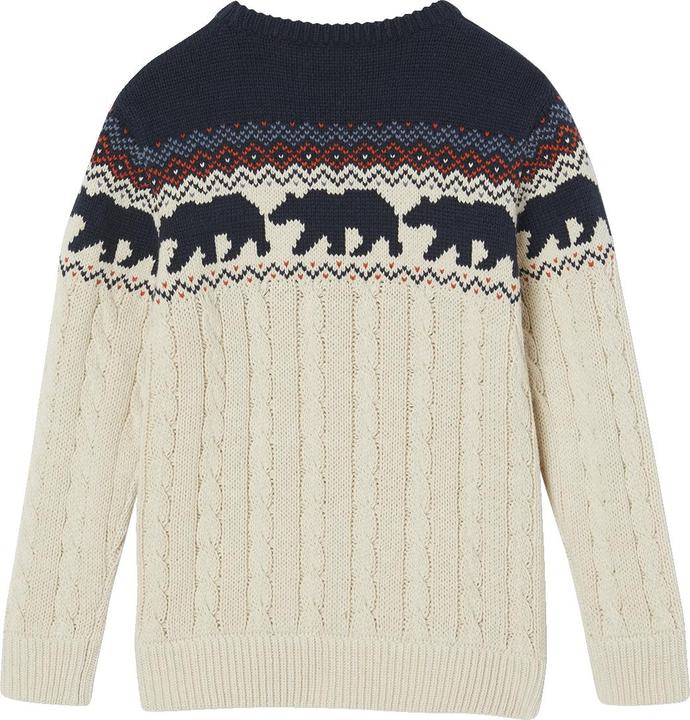 Immagine prodotto Vertbaudet Jungen Jacquard-Pullover mit Zopfmuster (110)