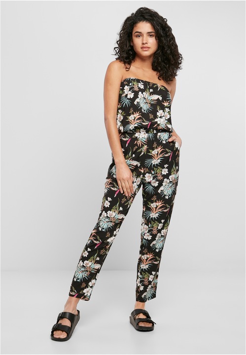 Actual product image Urban Classics Ladies Viscose Bandeau Jumpsuit - 2492 (M)