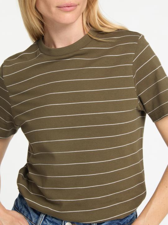 Produktbild Selected Femme Gestreiftes Baumwoll T-Shirt (XS)