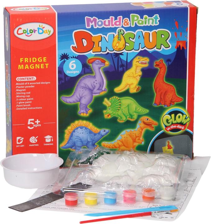 Produktbild Color Day Gipsabguss - Dinos