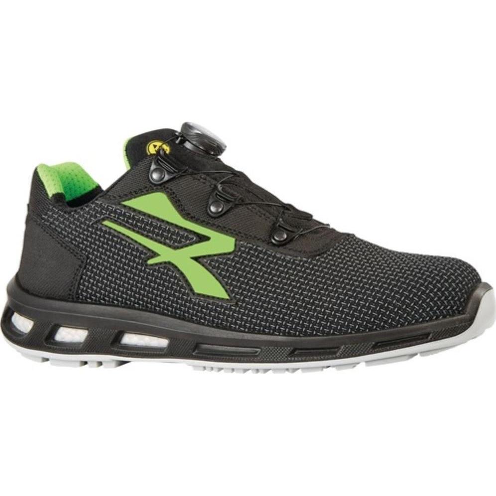 U-Power Uomo Nero Scarpe Da Lavoro, Scarpa Di Sicurezza Redlion Monster (S3, 46)