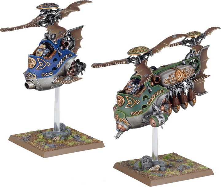 Image du produit Games Workshop Warhammer ToW - La montagne Dwarfen abrite des gyrocoptères et des gyrobombardiers (Matières plastiques)