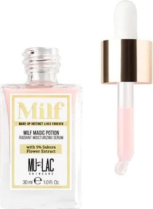 Produktbild Cosmetic Cosmetics MILF MAGIC POTION Moisturizing Brightening Face Serum with 5% Sakura Flowers Extract 30ml (30 ml)