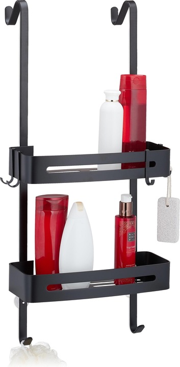 Relaxdays tablette de douche (33 x 23 x 72.5 cm)