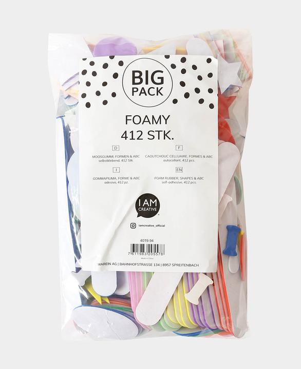 Actual product image I Am Creative Big Pack Foamy