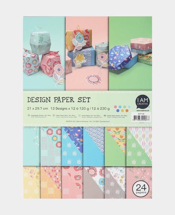 Produktbild I Am Creative Papierblock (175 g/m², 24x)