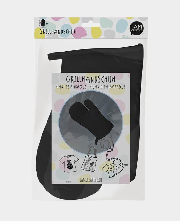 I Am Creative Grillhandschuh, Ofenhandschuh (100% Baumwolle)