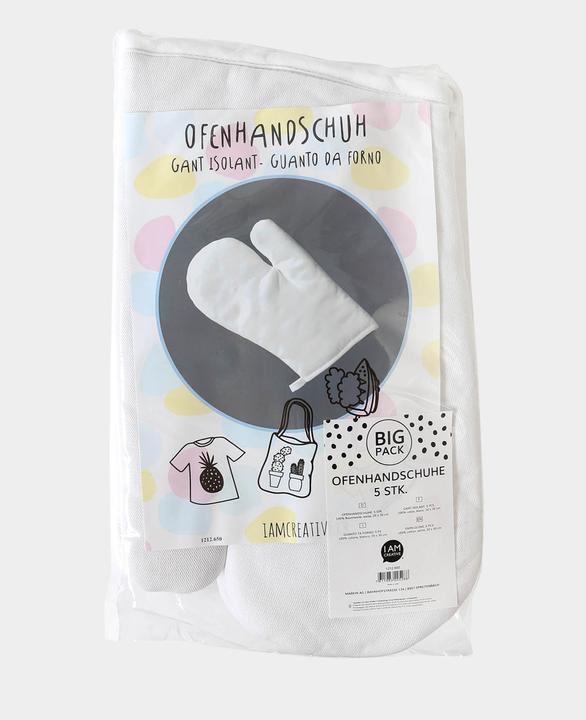Actual product image I Am Creative Big Pack Oven Gloves (100% cotton)