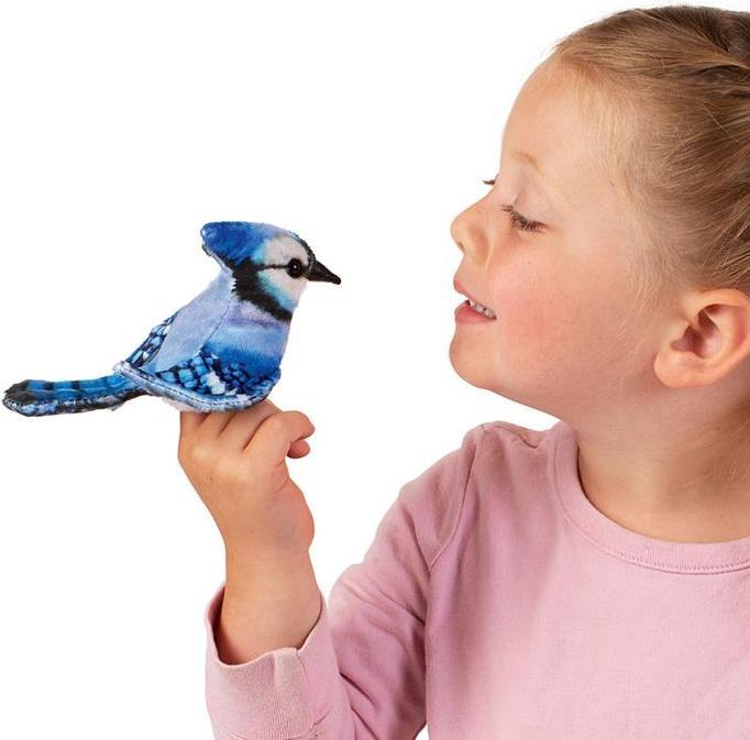 Actual product image Folkmanis Mini Blue Jay