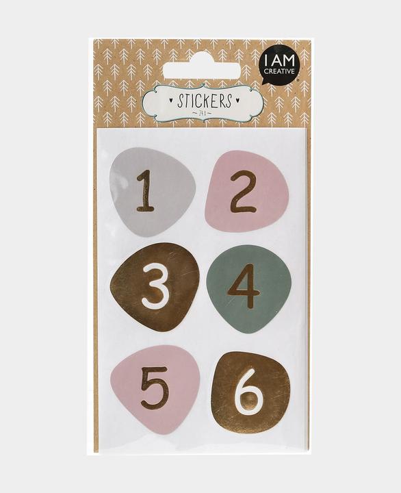 Actual product image I Am Creative Adventskalendersticker